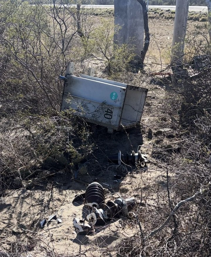 Roban dos transformadores valuados en 44 millones pesos