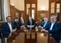 Santilli recibió a Jalil y a otros gobernadores del Norte y les pidió apoyar el Presupuesto 2027