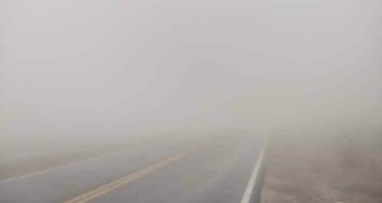 Solicitan circular con precaución por neblina y llovizna en rutas provinciales