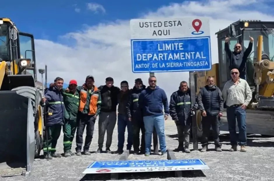 Abrieron la traza que conecta Antofagasta de la Sierra con Fiambalá