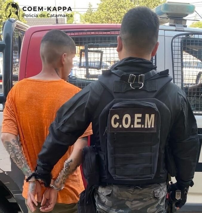 Aprehendieron a un joven de 25 años sospechado de intentar cometer un ilícito en un supermercado