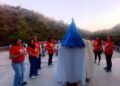 Bendicen imagen réplica de la Virgen que presidirá los encuentros de embarazadas