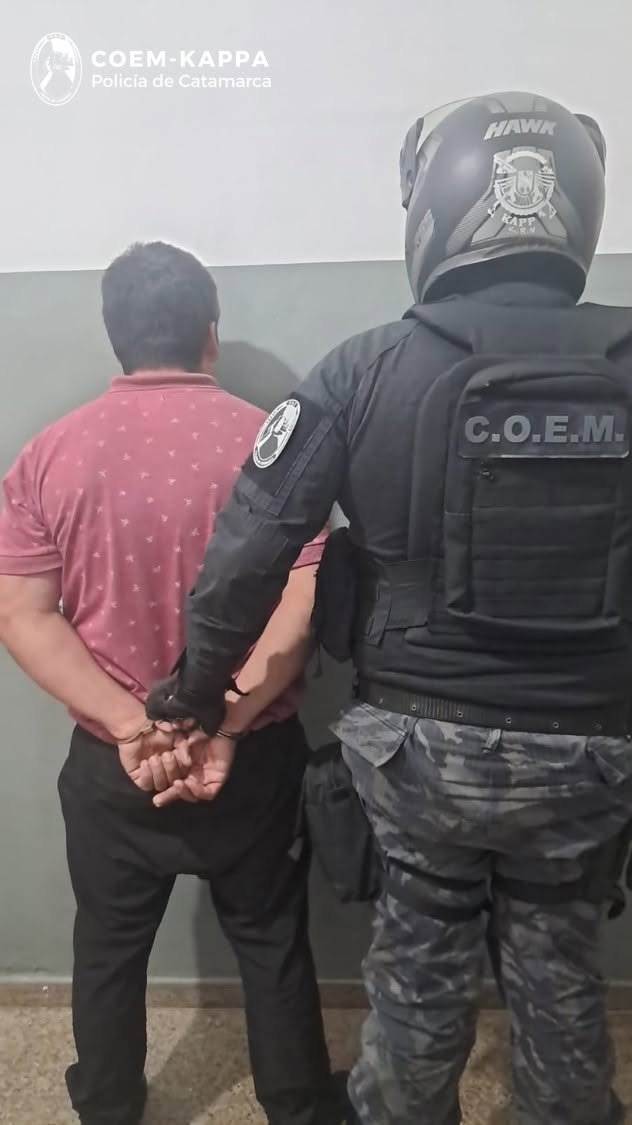 CAPITAL: SOSPECHADO DE VIOLENCIA DE GÉNERO FUE APREHENDIDO POR POLICÍAS