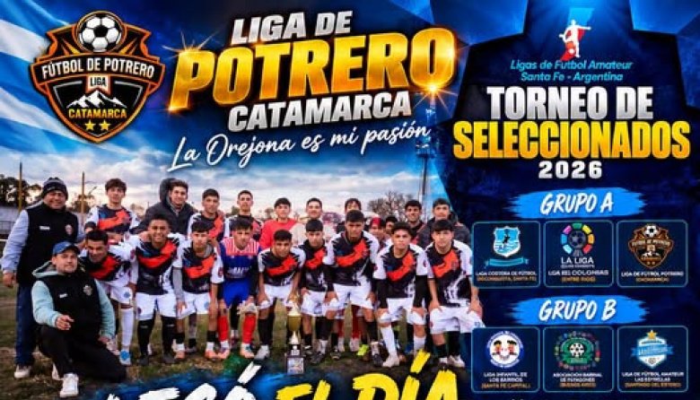 ¡CATAMARCA VA POR LA GLORIA! LA LIGA DE POTRERO RUMBO A SANTA FE