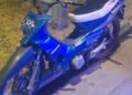 Efectivos policiales secuestraron una motocicleta abandonada