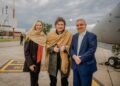 El Gobernador recibió al presidente Javier Milei en su primera visita oficial a Catamarca