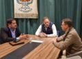 El ministro Natella analizó con el intendente Barot obras y mejoras viales para el Este