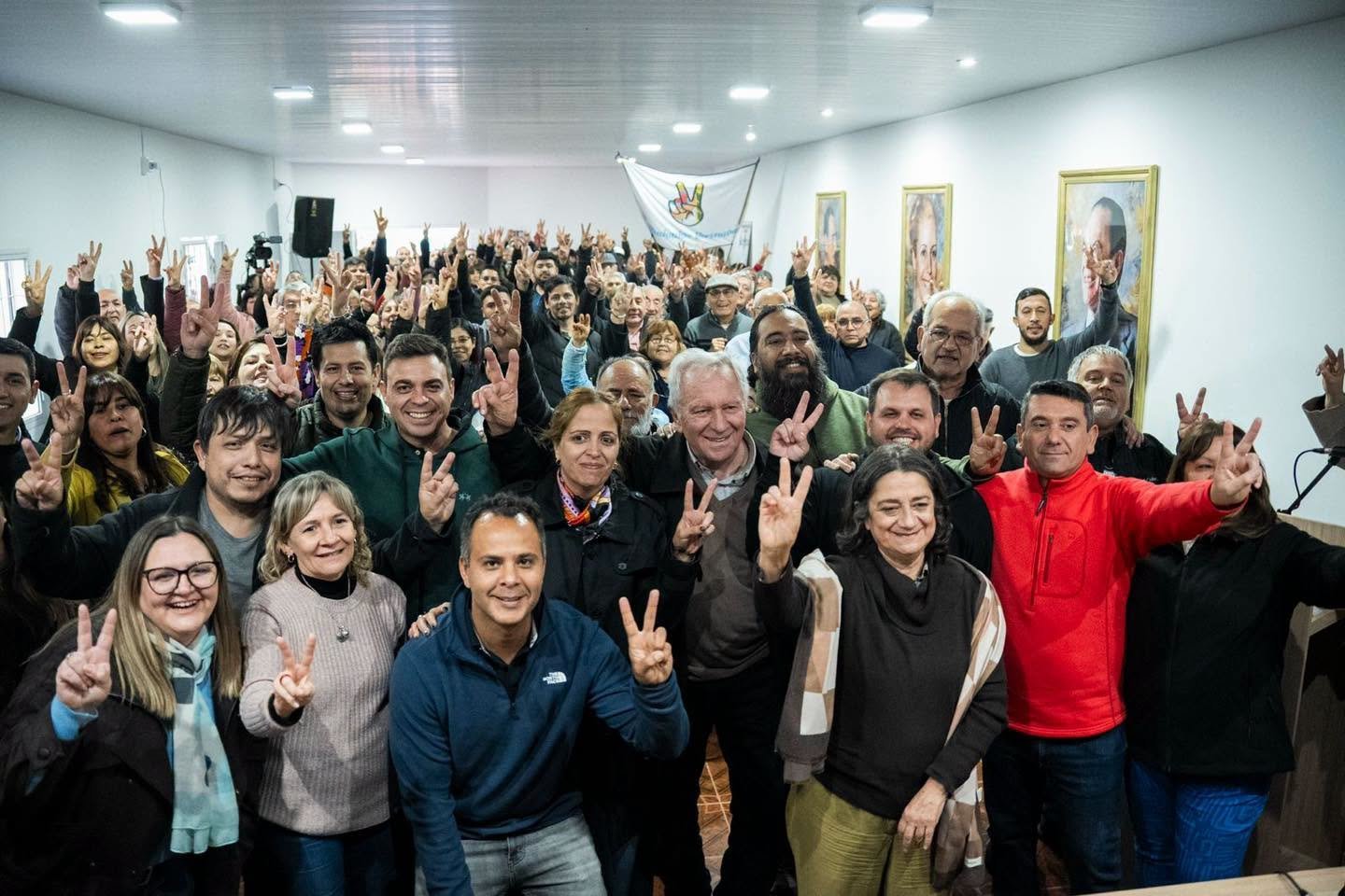 Lucía Corpacci encabezó el acto de la Lealtad Peronista